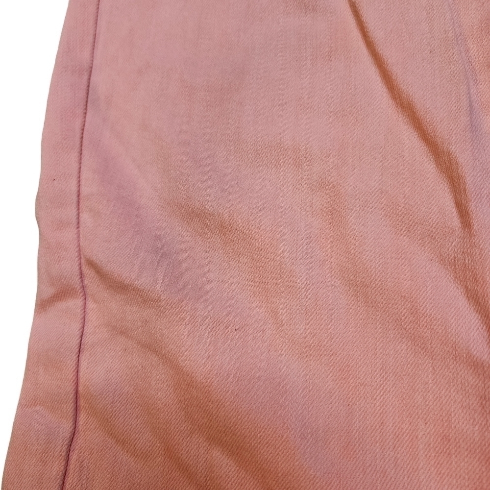Tommy Hilfiger 8 Pink Skinny Ankle Crop Bottom Zip Jeans - Picture 5 of 8